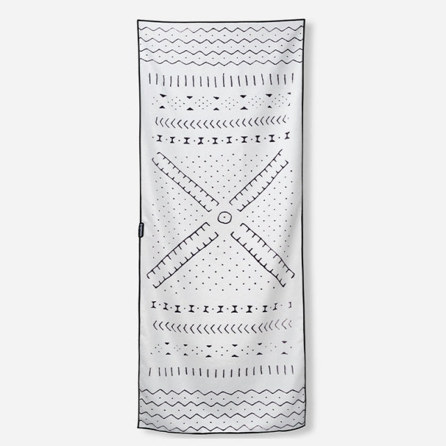 Original Towel: Mud Cloth White