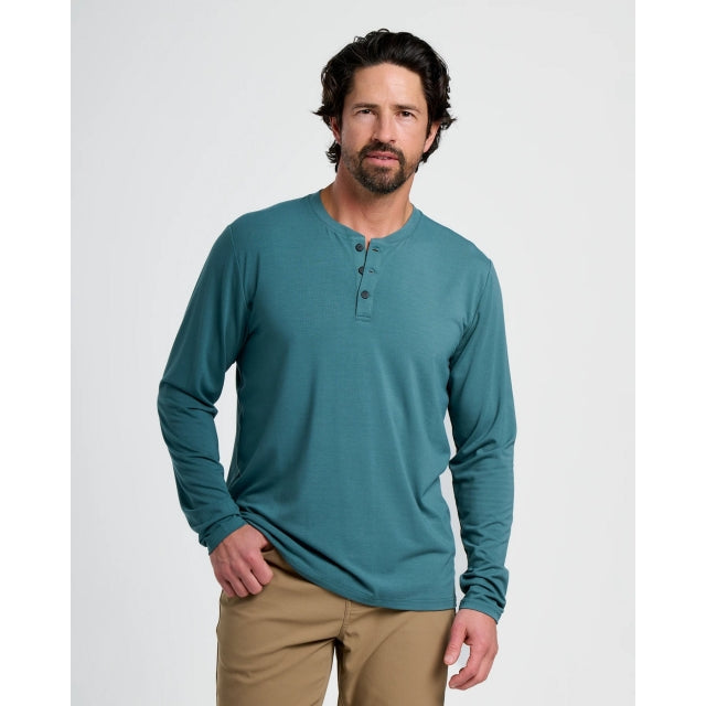 Men's Bamboo Flex Long Sleeve Henley