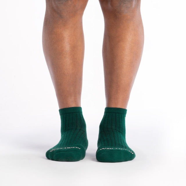 Men's Solid Cushioned 1/4