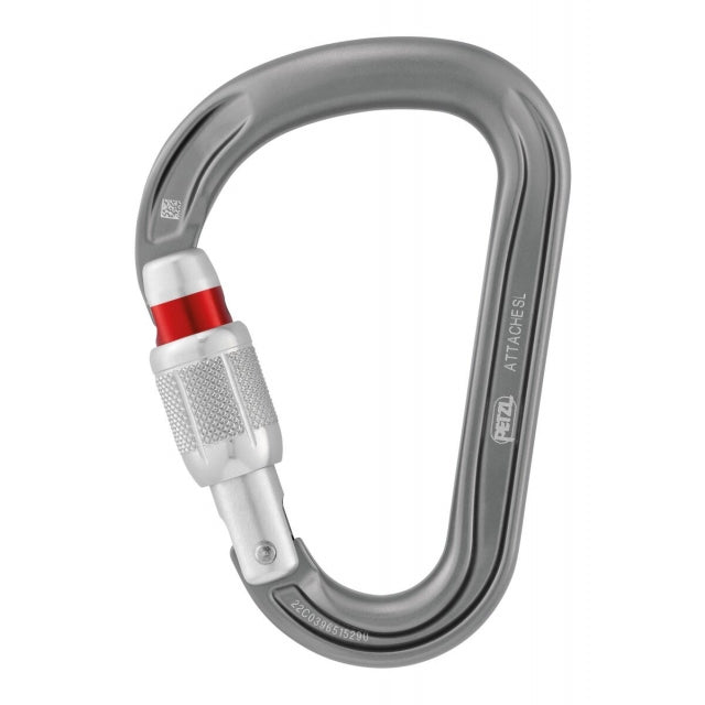 Carabiner Attachecrew-Lock Gray