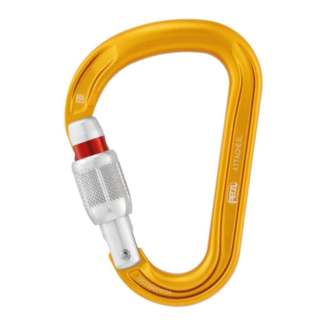 Carabiner Attachecrew-Lock Gray