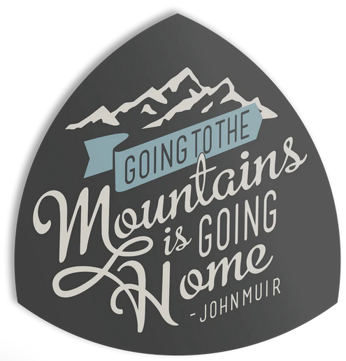 Going To The Mountains Sticker