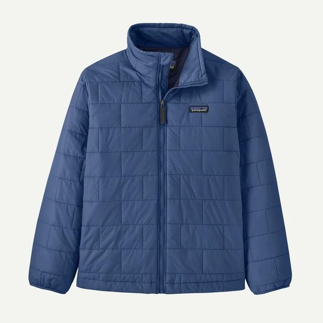 Kid's Nano Puff Brick Quilt Jacket