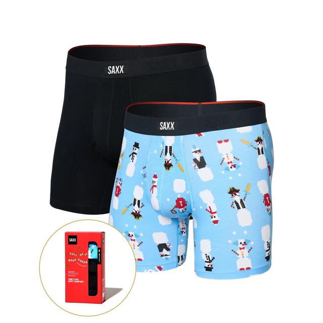 Men's Vibe Xtra Soft Comfort (2 Pack) Boxer Briefs