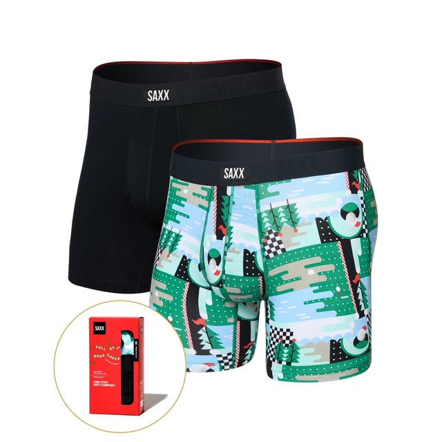 Men's Vibe Xtra Soft Comfort (2 Pack) Boxer Briefs