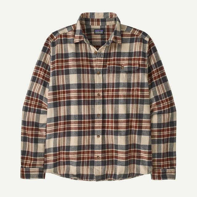 Men's Long Sleeved Lightweight Fjord Flannel Shirt