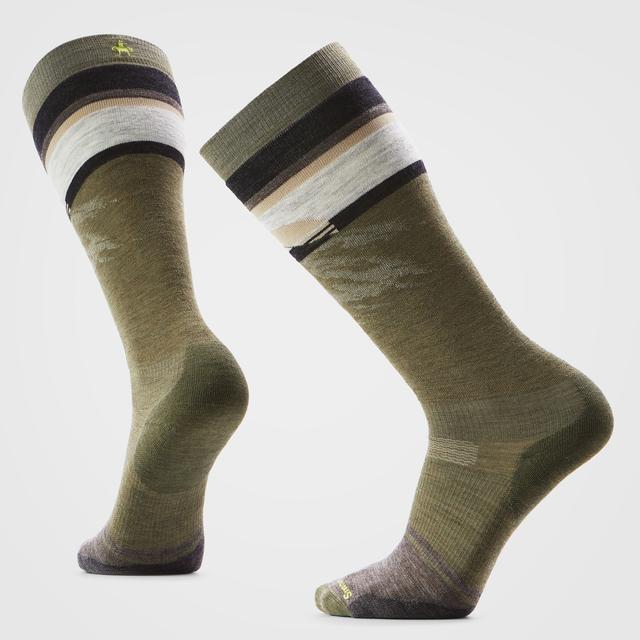 Unisex Snowboard Mountain Sunrise Over The Calf Socks